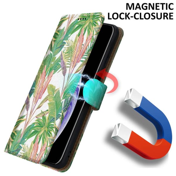 iPhone X / XS Suojakotelo Lompakkokotelo Matkapuhelinkotelo Suojakuori jossa on magneettisuljenta, jalusta ja korttipaikka