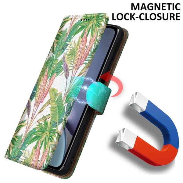 iPhone XR Suojakotelo Lompakkokotelo Matkapuhelinkotelo Suojakuori jossa on magneettisuljenta, jalusta ja korttipaikka