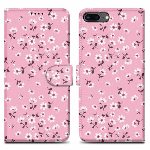 Lommebokdeksel til iPhone 7 PLUS / 7S PLUS / 8 PLUS Beskyttelsesetui med magnetisk lukking, stativfunksjon og kortspor