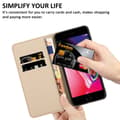 Miniatyrbilde 2 av 7: Lommebokdeksel til iPhone 7 PLUS / 7S PLUS / 8 PLUS Beskyttelsesetui med magnetisk lukking, stativfunksjon og kortspor