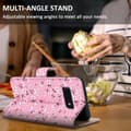 Miniatyrbilde 5 av 7: Lommebokdeksel til Samsung Galaxy S10e Beskyttelsesetui med magnetisk lukking, stativfunksjon og kortspor