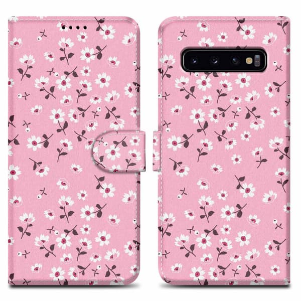 Lommebokdeksel til Samsung Galaxy S10 4G Beskyttelsesetui med magnetisk lukking, stativfunksjon og kortspor