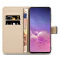 Pikkukuva 5 / 8: Samsung Galaxy S10 4G Suojakotelo Lompakkokotelo Matkapuhelinkotelo Suojakuori jossa on magneettisuljenta, jalusta ja korttipaikka