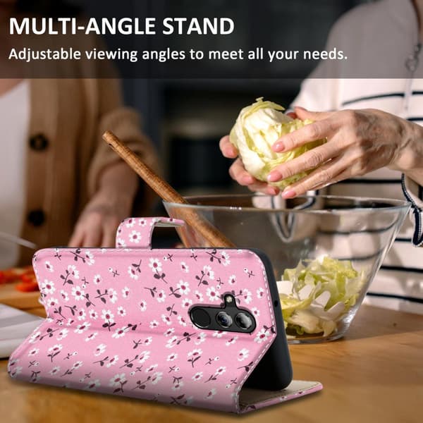 Huawei MATE 20 LITE Skal Plånboksfodral Mobilskydd Fodral Case med magnetisk stängning, ståfunktion och kortficka