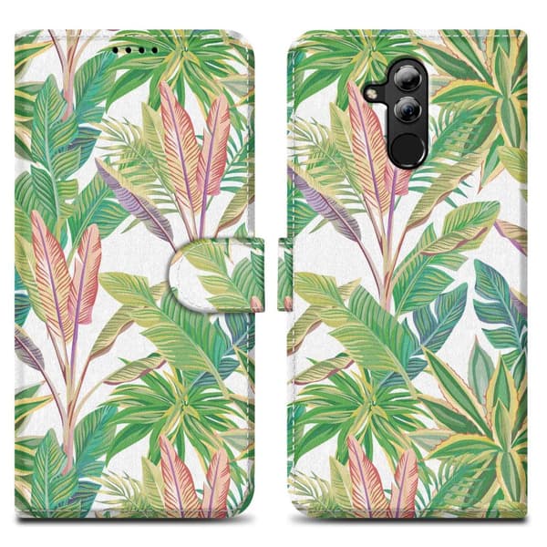 Huawei MATE 20 LITE Skal Plånboksfodral Mobilskydd Fodral Case med magnetisk stängning, ståfunktion och kortficka