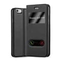 Pikkukuva 1 / 6: iPhone 6 PLUS / 6S PLUS Suojakotelo Suojakuori Lompakkokotelo Matkapuhelinkotelo jossa on magneettisuljenta, jalusta-toiminto ja 2 katseluikkunaa