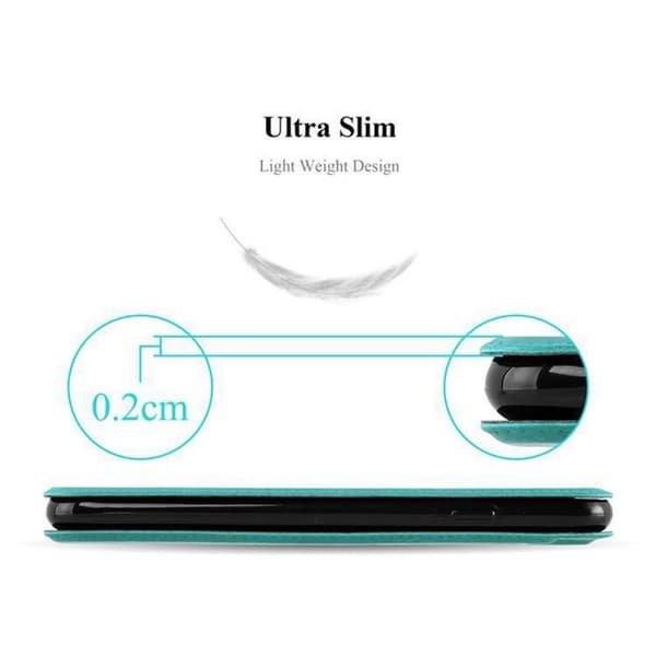 Apple iPhone 6 PLUS / 6S PLUS Skal Plånboksfodral Fodral Case med magnetisk stängning, ståfunktion och 2 visningsfönster