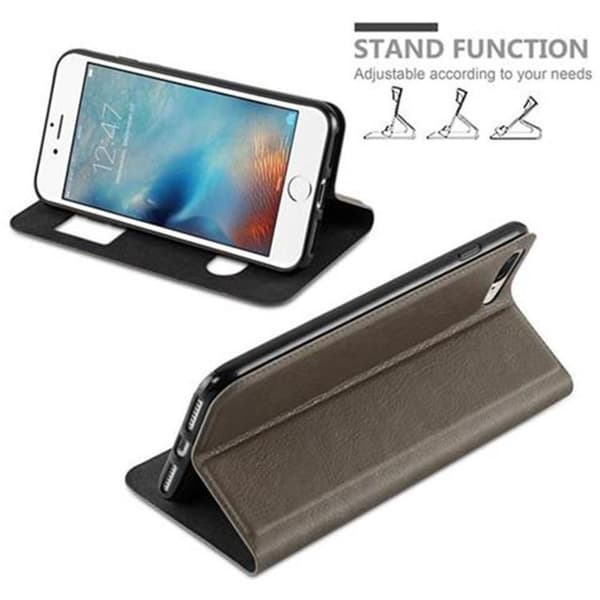 iPhone 7 PLUS / 7S PLUS / 8 PLUS Suojakotelo Suojakuori Lompakkokotelo Matkapuhelinkotelo jossa on magneettisuljenta, jalusta-toiminto ja 2