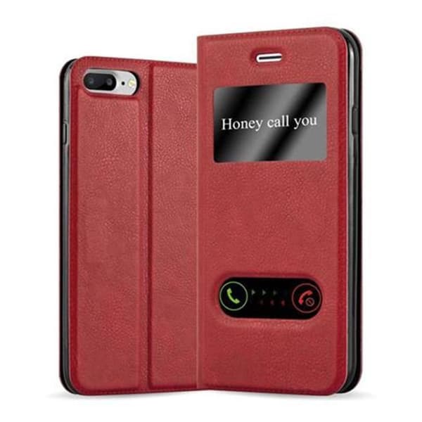 iPhone 7 PLUS / 7S PLUS / 8 PLUS Suojakotelo Suojakuori Lompakkokotelo Matkapuhelinkotelo jossa on magneettisuljenta, jalusta-toiminto ja 2