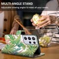 Miniatyrbilde 6 av 8: Lommebokdeksel til Samsung Galaxy S21 ULTRA Beskyttelsesetui med magnetisk lukking, stativfunksjon og kortspor