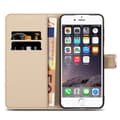 Miniatyrbilde 10 av 11: Lommebokdeksel til iPhone 6 PLUS / 6S PLUS Beskyttelsesetui med magnetisk lukking, stativfunksjon og kortspor