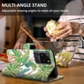 Miniatyrbilde 6 av 8: Lommebokdeksel til Samsung Galaxy S20 ULTRA Beskyttelsesetui med magnetisk lukking, stativfunksjon og kortspor
