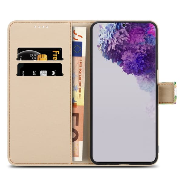 Samsung Galaxy S20 ULTRA Skal Plånboksfodral Mobilskydd Fodral Case med magnetisk stängning, ståfunktion och kortficka