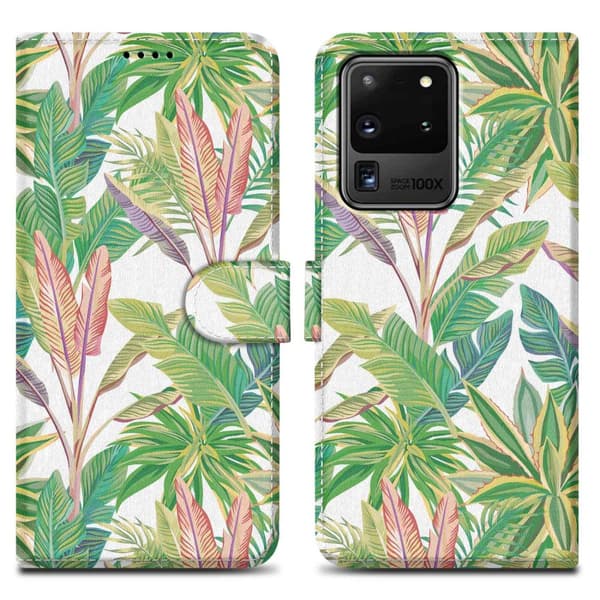 Samsung Galaxy S20 ULTRA Skal Plånboksfodral Mobilskydd Fodral Case med magnetisk stängning, ståfunktion och kortficka