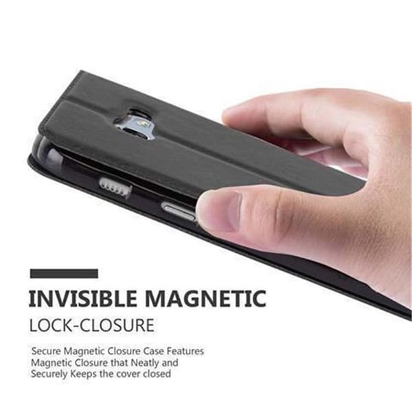 Samsung Galaxy A3 2017 Skal Plånboksfodral Fodral Case med magnetisk stängning, ståfunktion och 2 visningsfönster
