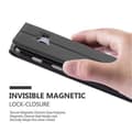 Miniatyrbilde 7 av 7: Deksel til Samsung Galaxy A3 2017 Lommebokdeksel med magnetisk lukking, stativfunksjon og 2 visningsvinduer