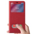 Miniatyrbilde 4 av 8: Deksel til Apple iPhone XR Lommebokdeksel med magnetisk lukking, stativfunksjon og 2 visningsvinduer