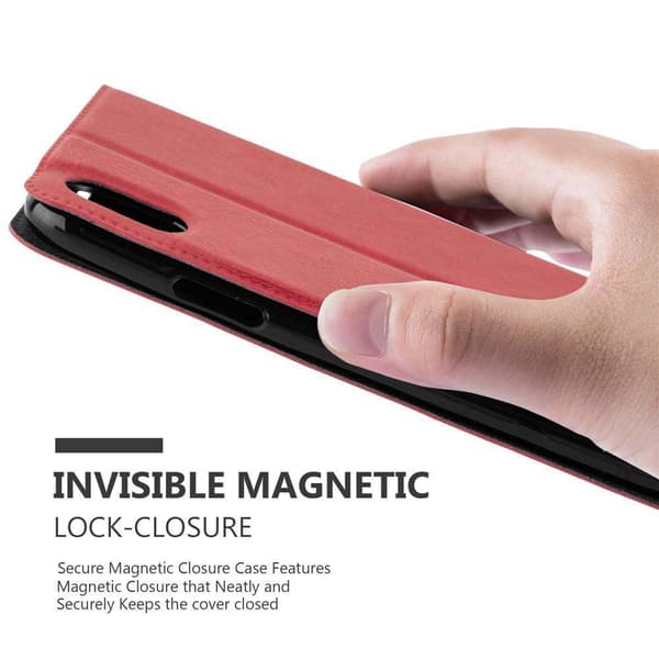Deksel til Apple iPhone XR Lommebokdeksel med magnetisk lukking, stativfunksjon og 2 visningsvinduer
