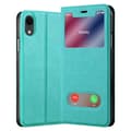 Miniatyrbild 1 av 8: Apple iPhone XR Skal Plånboksfodral Fodral Case med magnetisk stängning, ståfunktion och 2 visningsfönster