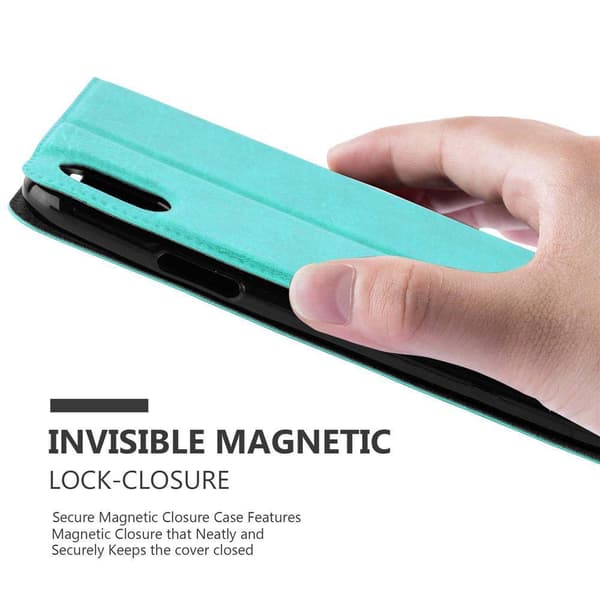 Deksel til Apple iPhone XR Lommebokdeksel med magnetisk lukking, stativfunksjon og 2 visningsvinduer