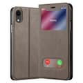 Miniatyrbilde 1 av 8: Deksel til Apple iPhone XR Lommebokdeksel med magnetisk lukking, stativfunksjon og 2 visningsvinduer