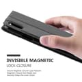 Miniatyrbild 6 av 8: Apple iPhone XR Skal Plånboksfodral Fodral Case med magnetisk stängning, ståfunktion och 2 visningsfönster