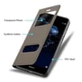 Pikkukuva 4 / 7: Huawei P10 LITE Suojakotelo Suojakuori Lompakkokotelo Matkapuhelinkotelo jossa on magneettisuljenta, jalusta-toiminto ja 2 katseluikkunaa
