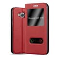 Miniatyrbild 1 av 7: Samsung Galaxy J5 2015 Skal Plånboksfodral Fodral Case med magnetisk stängning, ståfunktion och 2 visningsfönster