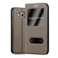 Miniatyrbild 1 av 7: Samsung Galaxy J5 2015 Skal Plånboksfodral Fodral Case med magnetisk stängning, ståfunktion och 2 visningsfönster