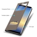 Miniatyrbilde 6 av 6: Deksel til Samsung Galaxy NOTE 8 Lommebokdeksel med magnetisk lukking, stativfunksjon og 2 visningsvinduer