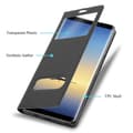 Miniatyrbilde 6 av 6: Deksel til Samsung Galaxy NOTE 8 Lommebokdeksel med magnetisk lukking, stativfunksjon og 2 visningsvinduer