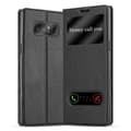 Miniatyrbilde 1 av 6: Deksel til Samsung Galaxy NOTE 8 Lommebokdeksel med magnetisk lukking, stativfunksjon og 2 visningsvinduer