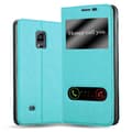 Miniatyrbild 1 av 6: Samsung Galaxy NOTE EDGE Skal Plånboksfodral Fodral Case med magnetisk stängning, ståfunktion och 2 visningsfönster