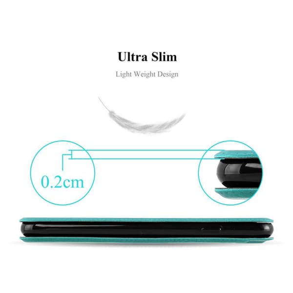 Samsung Galaxy NOTE 5 Skal Plånboksfodral Fodral Case med magnetisk stängning, ståfunktion och 2 visningsfönster