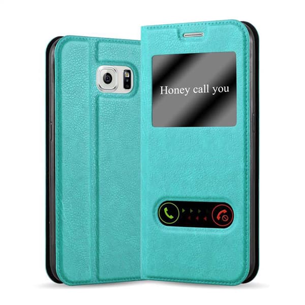 Samsung Galaxy NOTE 5 Skal Plånboksfodral Fodral Case med magnetisk stängning, ståfunktion och 2 visningsfönster