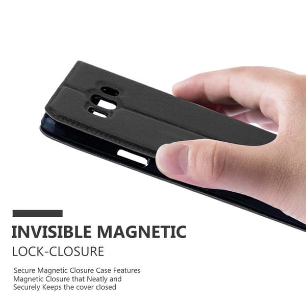 Samsung Galaxy A7 2015 Suojakotelo Suojakuori Lompakkokotelo Matkapuhelinkotelo jossa on magneettisuljenta, jalusta-toiminto ja 2 katseluikkunaa