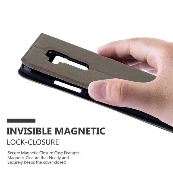 Deksel til Huawei NOVA PLUS Lommebokdeksel med magnetisk lukking, stativfunksjon og 2 visningsvinduer
