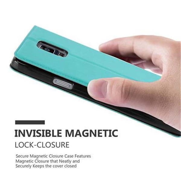 Deksel til Samsung Galaxy NOTE 4 Lommebokdeksel med magnetisk lukking, stativfunksjon og 2 visningsvinduer
