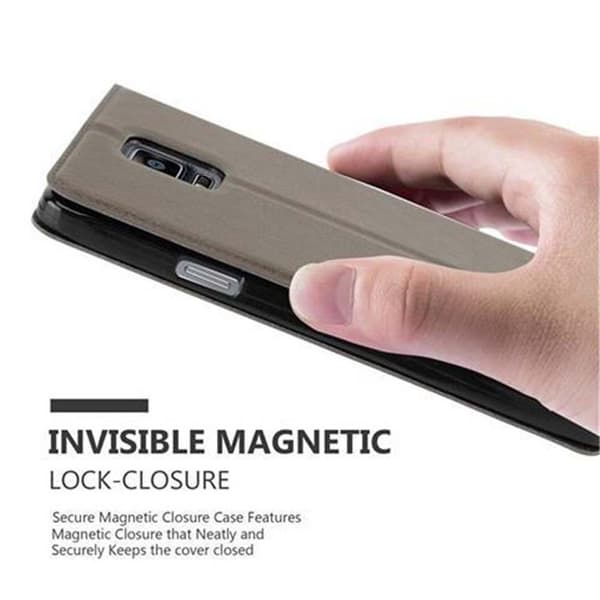 Deksel til Samsung Galaxy NOTE 4 Lommebokdeksel med magnetisk lukking, stativfunksjon og 2 visningsvinduer