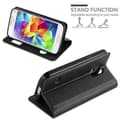 Miniatyrbillede 5 af 7: Pungetui Samsung Galaxy S5 MINI / S5 MINI DUOS Cover Case ()