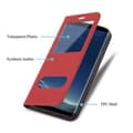 Miniatyrbild 4 av 7: Samsung Galaxy S8 Skal Plånboksfodral Fodral Case med magnetisk stängning, ståfunktion och 2 visningsfönster