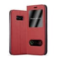 Miniatyrbild 1 av 7: Samsung Galaxy S8 Skal Plånboksfodral Fodral Case med magnetisk stängning, ståfunktion och 2 visningsfönster