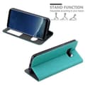 Miniatyrbild 6 av 7: Samsung Galaxy S8 Skal Plånboksfodral Fodral Case med magnetisk stängning, ståfunktion och 2 visningsfönster