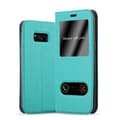 Miniatyrbild 1 av 7: Samsung Galaxy S8 Skal Plånboksfodral Fodral Case med magnetisk stängning, ståfunktion och 2 visningsfönster