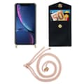 Miniatyrbilde 7 av 8: Deksel med kedja for iPhone 11 PRO Case med gullringer, ledningsstropp og avtakbart etui