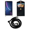 Pikkukuva 7 / 8: iPhone 11 PRO MAX Suojakuori ketju Silikoni suojakotelo Gold Rings johto hihna ja irrotettava asia