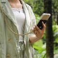 Pikkukuva 7 / 11: Samsung Galaxy S20 ULTRA Suojakuori ketju Silikoni suojakotelo Gold Rings johto hihna ja irrotettava asia