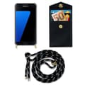 Pikkukuva 8 / 8: Samsung Galaxy S7 EDGE Suojakuori ketju Silikoni suojakotelo Gold Rings johto hihna ja irrotettava asia