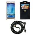 Pikkukuva 8 / 8: Samsung Galaxy J7 2015 Suojakuori ketju Silikoni suojakotelo Gold Rings johto hihna ja irrotettava asia