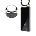 Pikkukuva 7 / 8: iPhone 7 / 7S / 8 / SE 2020 Suojakuori ketju Silikoni suojakotelo Gold Rings johto hihna ja irrotettava asia